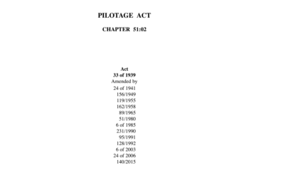 Navigating the complexities of the Pilotage Act